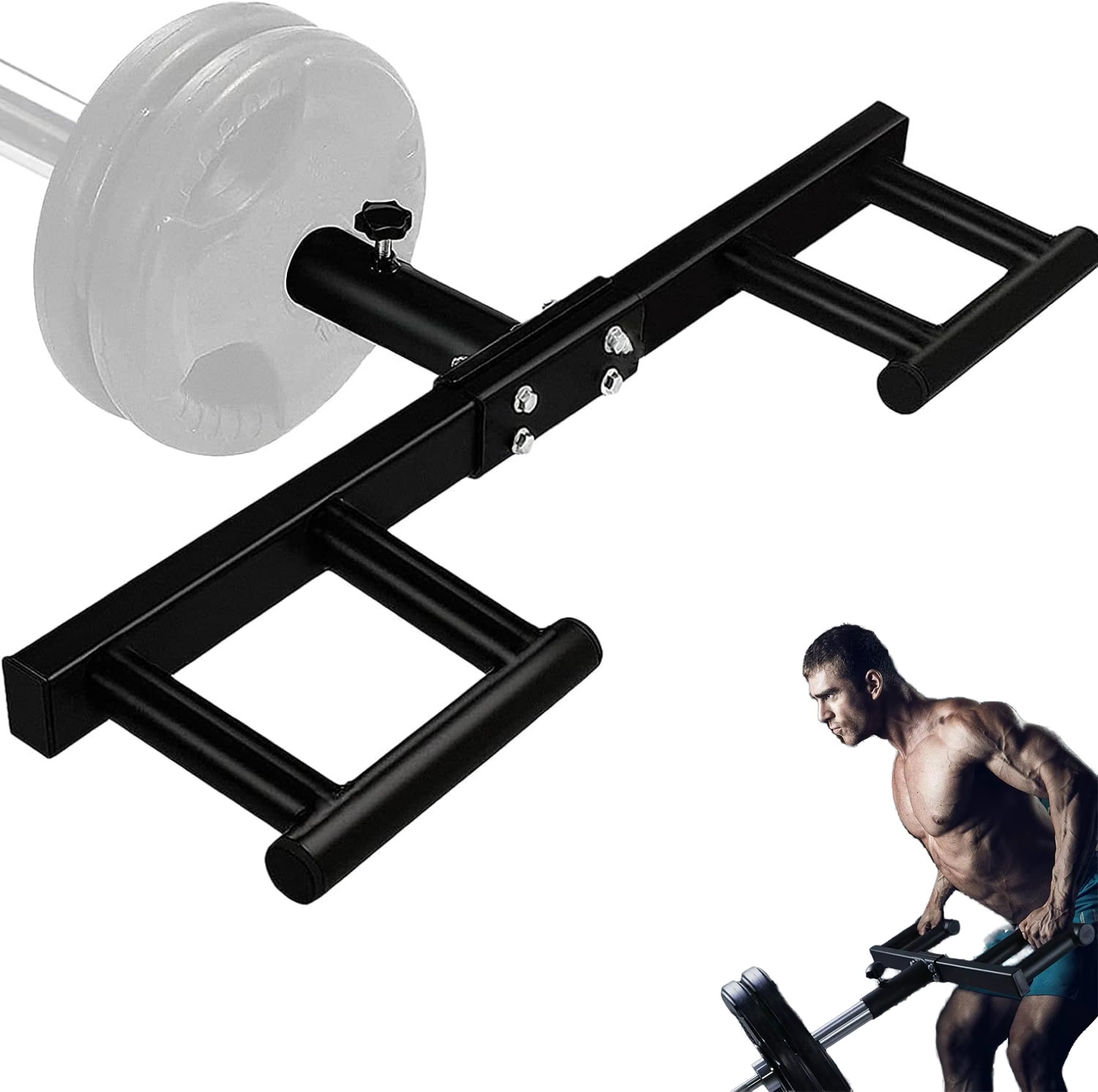 Landmine Barbell Attachment - ملحق مقبض فيكينج بريس لتمارين لاندمين،