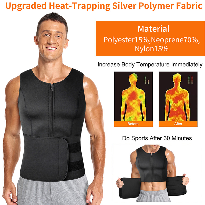 الرجال النيوبرين ساونا سستة مد - مراجعة Crossfit Weight Vest وسعره