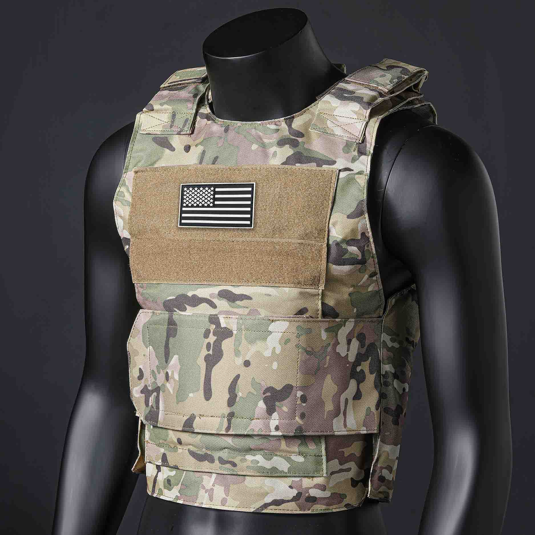 (هدية العلم الأمريكي) سترة تدر - مراجعة Crossfit Weight Vest وسعره