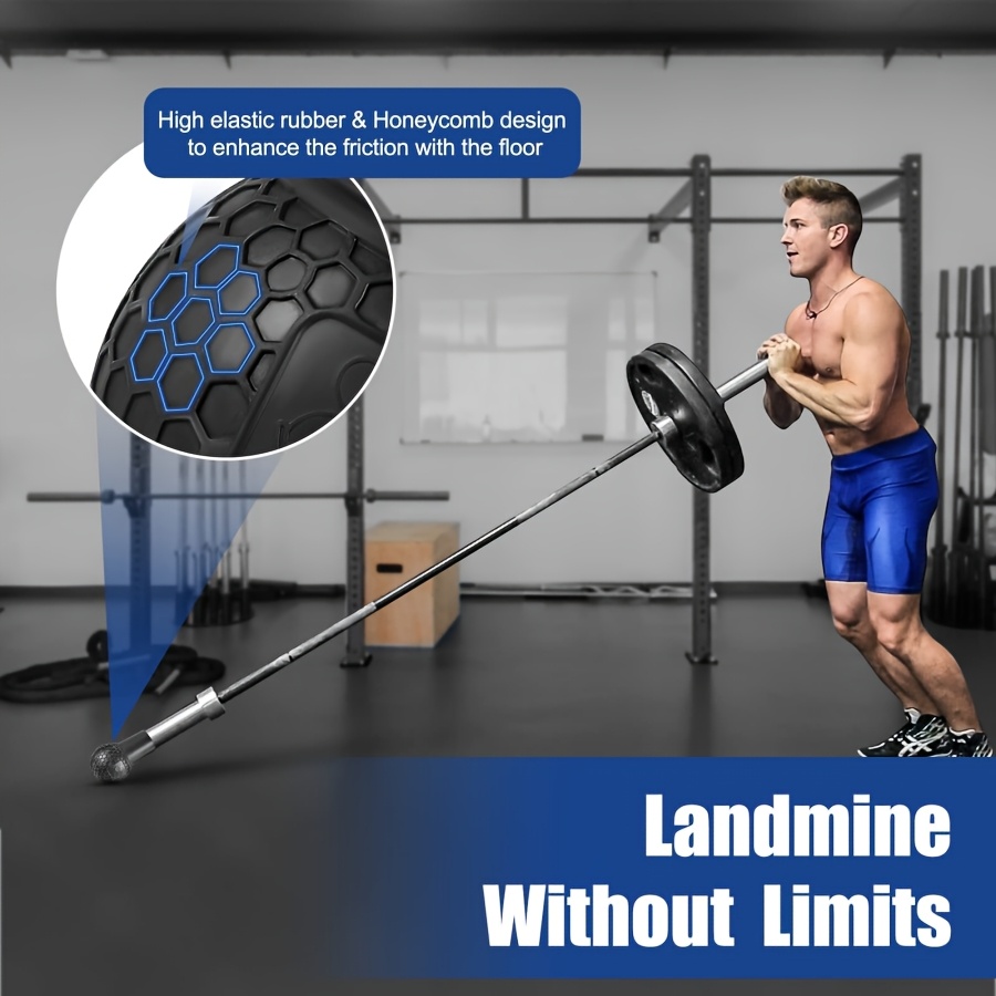 قاعدة أنبوبية لحامل الباربل لج - مراجعة Landmine Barbell Attachment وسعره