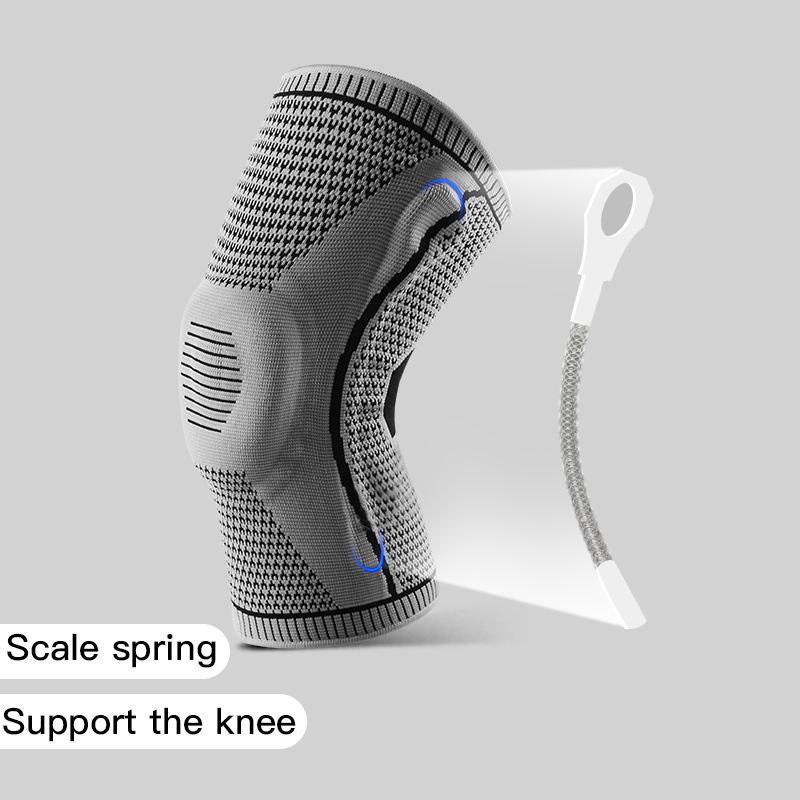 دعامة ركبة واحدة مع دعم زنبركي - مراجعة Knee Sleeve Pair وسعره