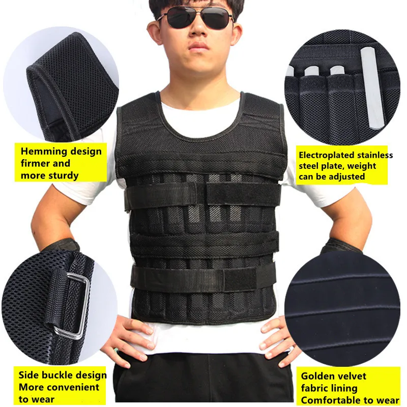 سترة فقط 1x مطورة قابلة للتعدي - مراجعة Crossfit Weight Vest وسعره