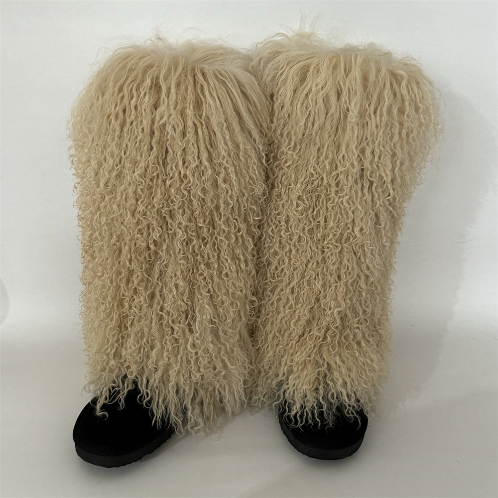 دفايات أرجل نسائية من الفرو ال - مراجعة Knee Sleeve Pair وسعره