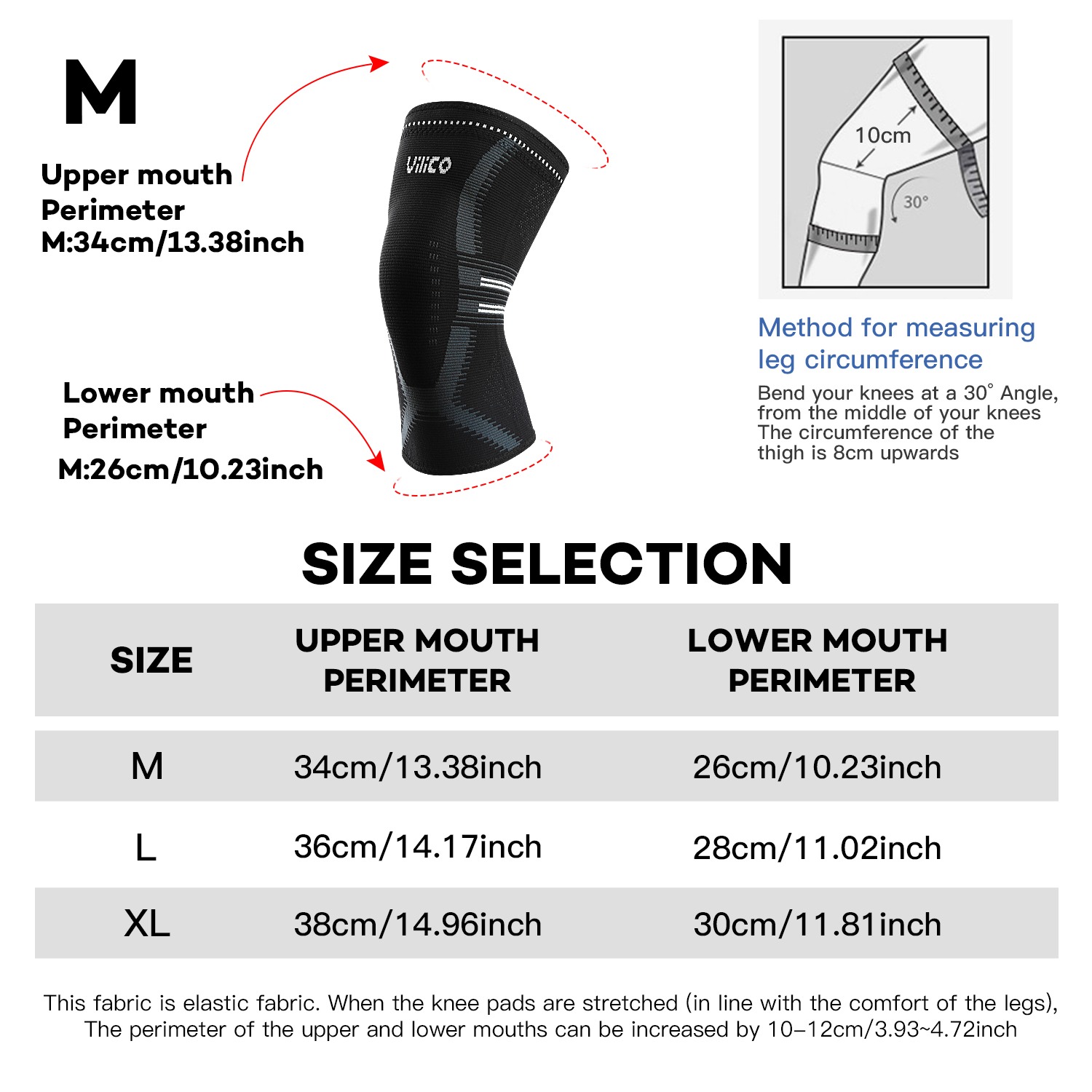 دعامة ركبة للنساء والرجال - غط - مراجعة Knee Sleeve Pair وسعره